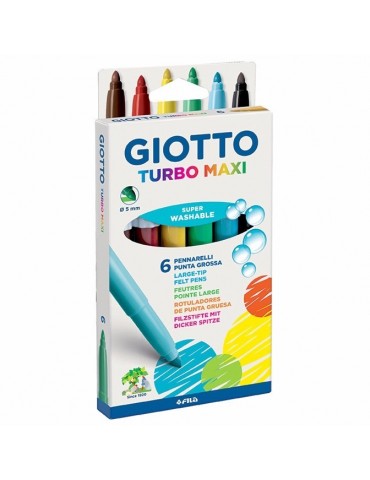 MARCADOR GIOTTO GRUESO X6